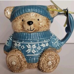 Christmas Teddy Bear Sweater Mug